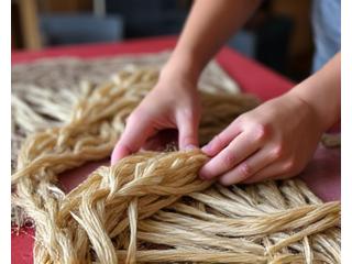Abaca fiber crafts youth