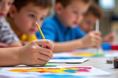Kids painting workshop